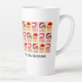 Tasse Latte Cute FAIRE BEAUCOUP DE PLACE POUR CHRIST Christmas (Droite)