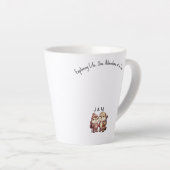 Tasse Latte Cute Kawaii Marmot Couple Aventure Randonnée (Angle droit)