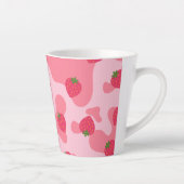 Tasse Latte Cute Kawaii Motif de la vache fraise (Droite)