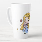 Tasse Latte Cute Kids Water Bottle – Jelly Theme | Cartoon Fun (Angle gauche)