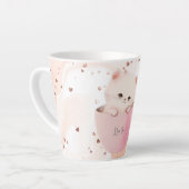 Tasse Latte Cute Kitten dans une Tea up (Angle gauche)