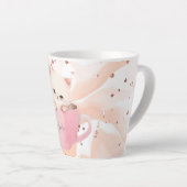 Tasse Latte Cute Kitten dans une Tea up (Angle droit)