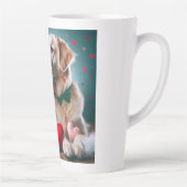 Tasse Latte Cute labrador couple valentine's day (Droite)