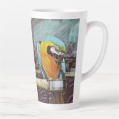 TASSE LATTE CUTE MACAW (Droite)