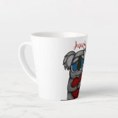 Tasse Latte Cute Ours Koala (Angle gauche)