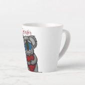 Tasse Latte Cute Ours Koala (Angle droit)