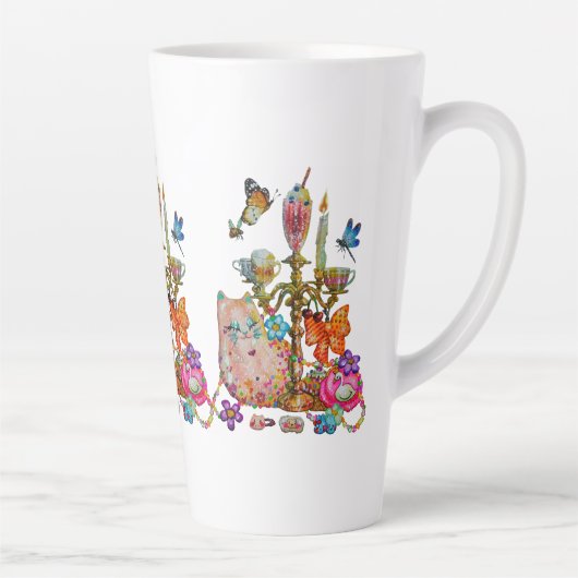 Tasse Latte Cute Pastel (Droite)