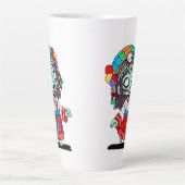 Tasse Latte Cute Zombie coréen (Devant)