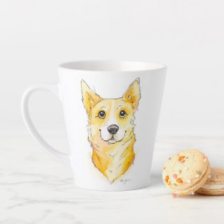 Tasse Latte Cutie Corgi