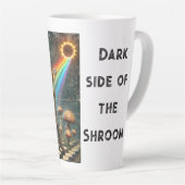 Tasse Latte cyberpunk plouc humoristique (Angle droit)