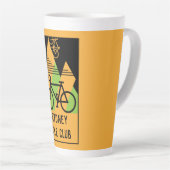 Tasse Latte Cyclisme Australie (Angle droit)
