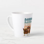 Tasse Latte Dabbing Chicken (Angle gauche)