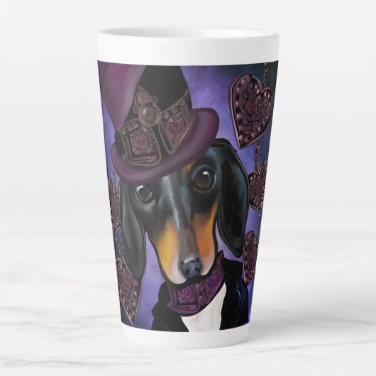 TASSE LATTE DACHSHING (Devant)