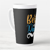 Tasse Latte Daddy Gift Best Papa (Angle gauche)