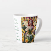 Tasse Latte Daffodil Fairy (Angle droit)