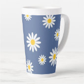 Tasse Latte Daisy Meadows Blue (Angle droit)