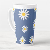 Tasse Latte Daisy Meadows Blue (Angle gauche)