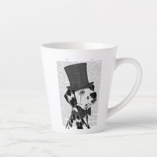 Tasse Latte Dalmatien, Hound officiel et Casquette (Droite)