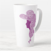 Tasse Latte Dame (Angle droit)