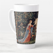 Tasse Latte Dame à la Licorne (Angle gauche)