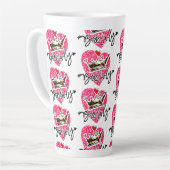 Tasse Latte Dame patronnesse (Angle gauche)