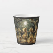 Tasse Latte Dancing Moon Goddess Latte Cup (Devant)