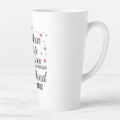 Tasse Latte Dandelion inspirant (Droite)