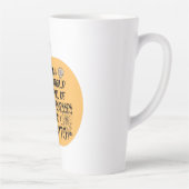 Tasse Latte Dans un monde plein de princesses être une sorcièr (Droite)