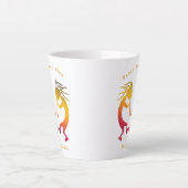 Tasse Latte Danse Amour Jouer Profitez de la vie (Devant)