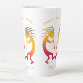 Tasse Latte Danse Amour Jouer Profitez de la vie (Devant)