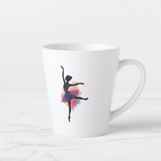Tasse Latte Danse de l'âme – Ballet de rêve (Droite)