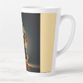 Tasse Latte Danseuse de flamenco (Droite)