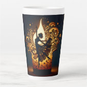 Tasse Latte Danseuse de flamenco (Devant)