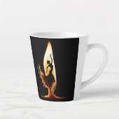 Tasse Latte Danseuse de flamenco (Droite)