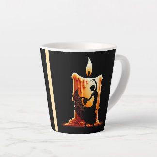 Tasse Latte Danseuse de flamenco