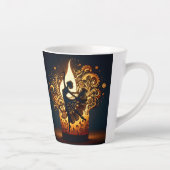 Tasse Latte Danseuse de flamenco (Droite)