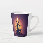 Tasse Latte Danseuse de flamenco (Droite)
