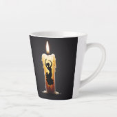 Tasse Latte Danseuse de flamenco (Droite)