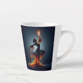 Tasse Latte Danseuse de flamenco (Droite)