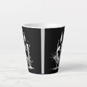Tasse Latte Danseuse de flamenco (Devant)