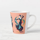 Tasse Latte Danseuse flamenco Thunder_Cove (Droite)