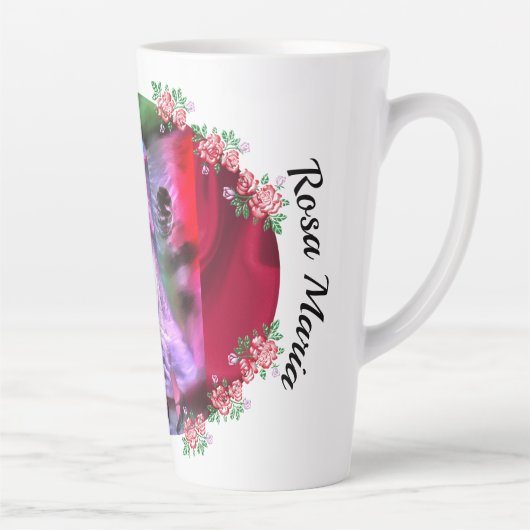 Tasse Latte Danseuse mexicaine 0175 (Droite)
