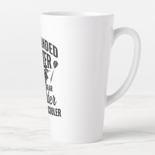 Tasse Latte Darter à gauche (Droite)