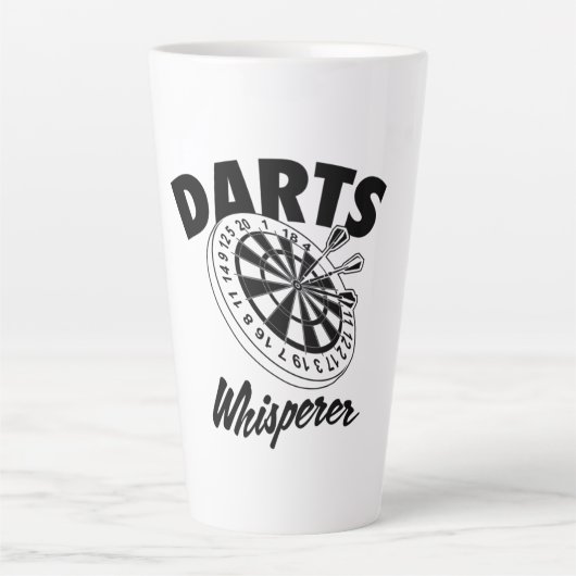 Tasse Latte Darts Whisper (Devant)