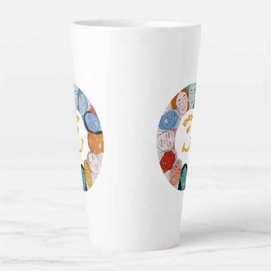 Tasse Latte Day of Happiness  (Devant)