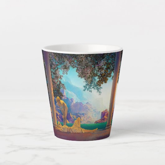Tasse Latte Daybreak, 1922 par Maxfield Parrish (Devant)