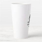 Tasse Latte DCI QUADS - Je vais avoir les lattes (Devant)