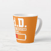 Tasse Latte Ddd Doctor of Education Ed D (Angle droit)