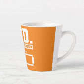 Tasse Latte Ddd Doctor of Education Ed D (Droite)