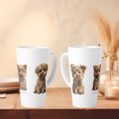 Tasse Latte 🐾 de de chiens croustillants 🐶